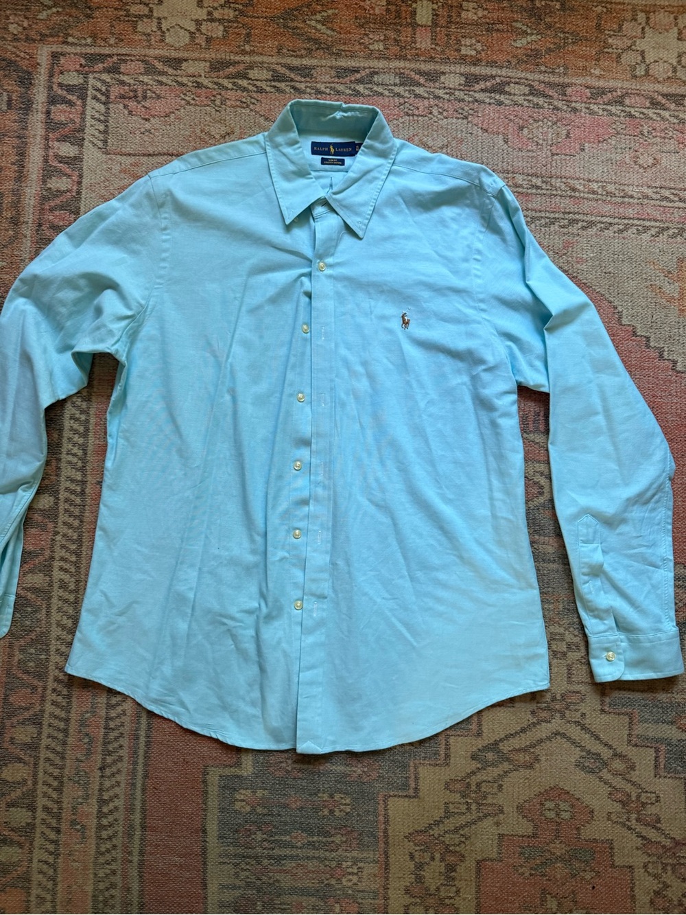 Polo by Ralph Lauren Light Blue Oxford Button-Down Shirt